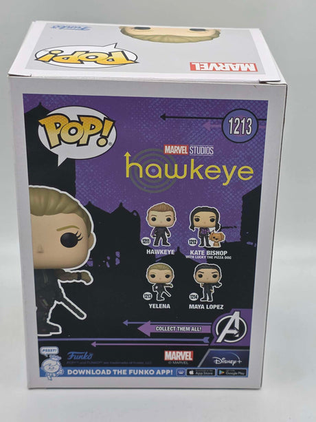 Damaged Box | YELENA | Hawkeye | Funko Pop Marvel #1213