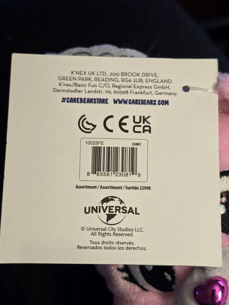 LOVE-A-LOT BEAR AS THE GLINDA | Wicked | Care Bears | 22cm Plush