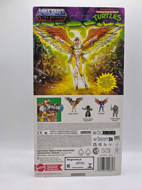 Masters of the Universe x Tmnt Turtles of Grayskull | APRIL O'NEIL SORCERESS Action Figure by Mattel