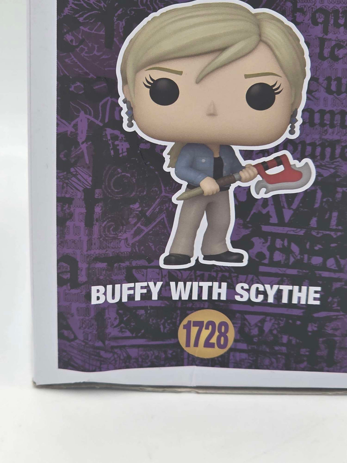 Damaged Box | BUFFY WITH SCYTHE | Buffy The Vampire Slayer | Funko Pop Television #1728