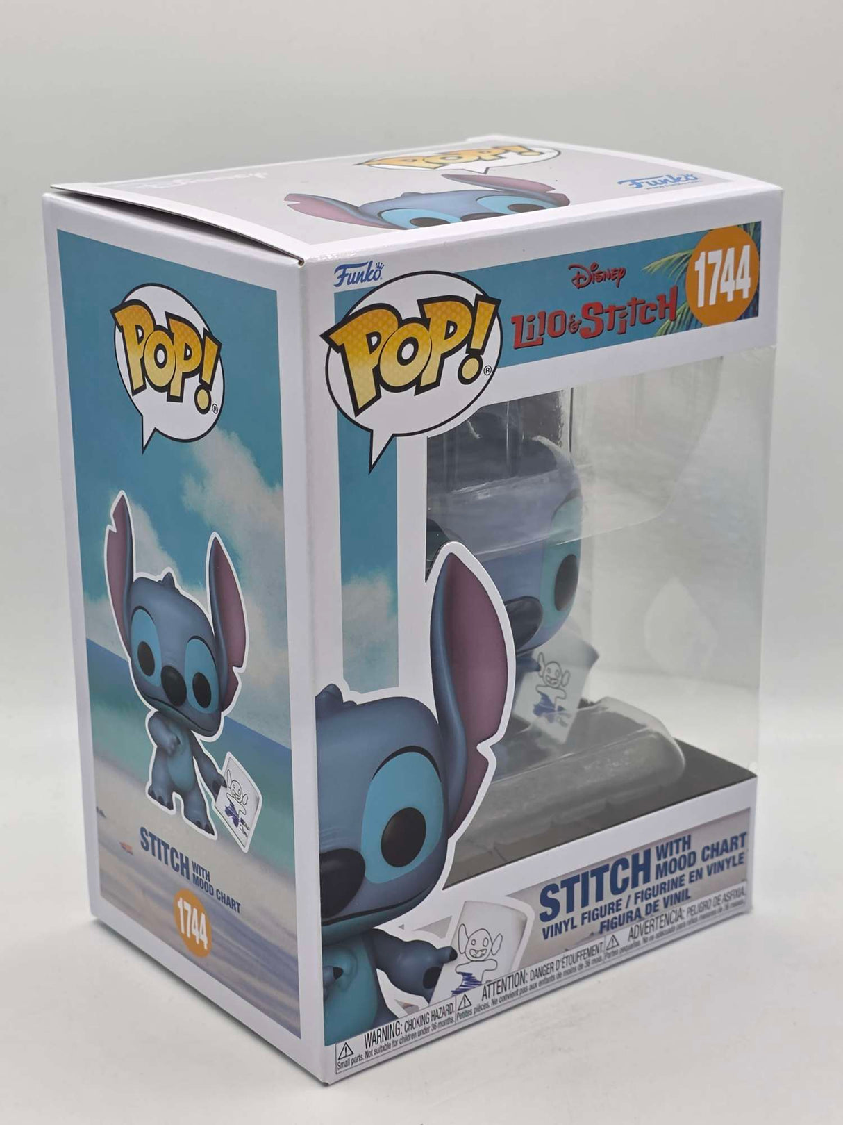 STITCH WITH MOOD CHART | Funko Pop Disney Lilo & Stitch #1744
