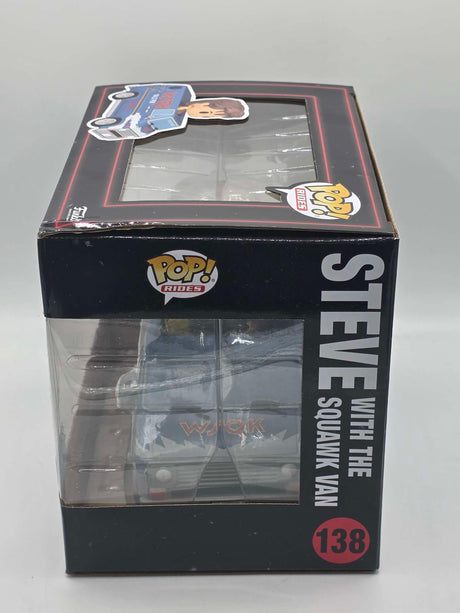 Damaged Box | STEVE WITH THE SQUAWK VAN | Stranger Things | Funko Rides #138