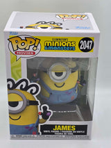 Slight Damaged Box | JAMES |  Minions & Monsters  | Funko Movies | #2047