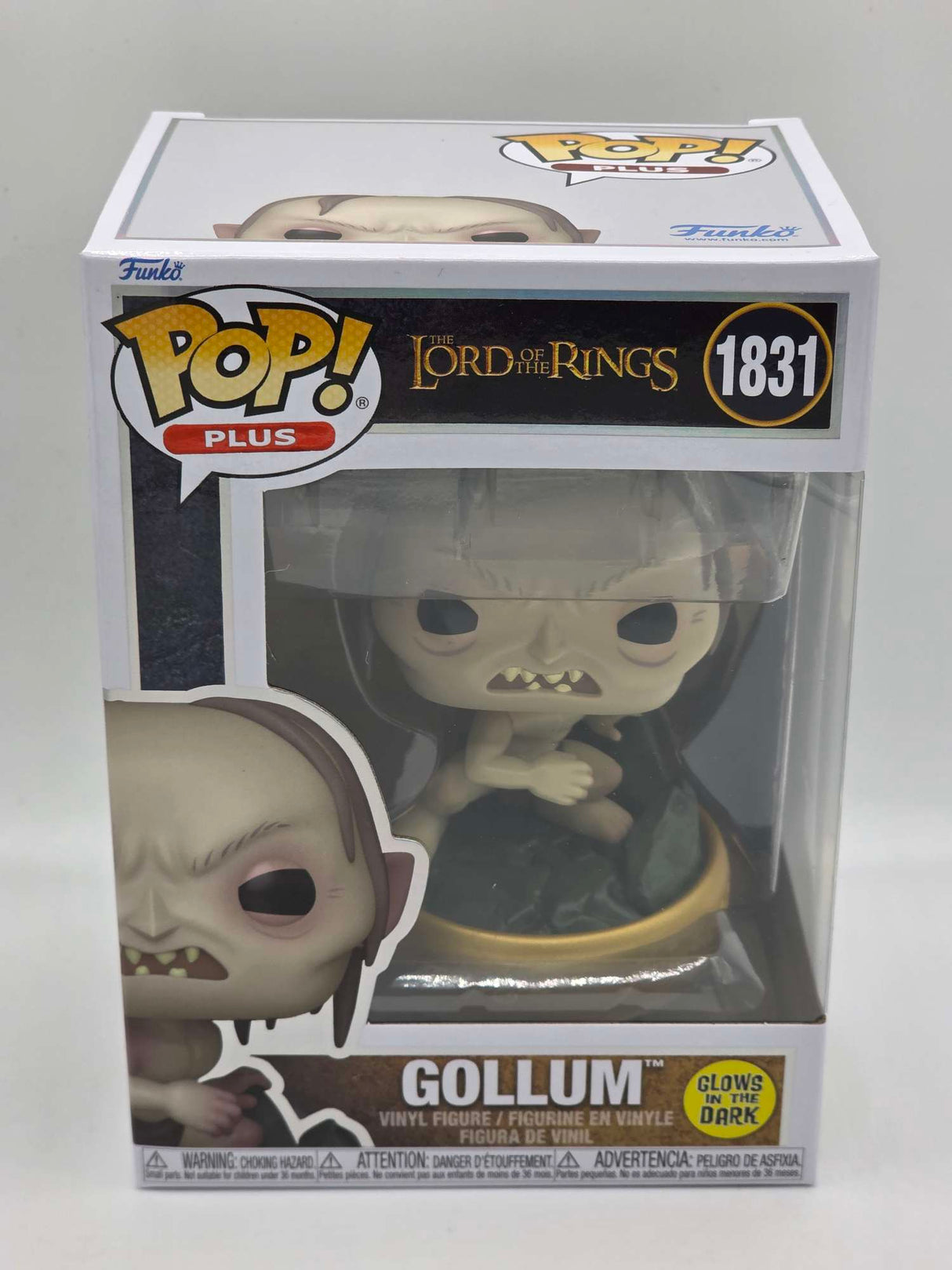 GOLLUM | Lord of The Rings | Funko Pop Plus | GLOW #1831