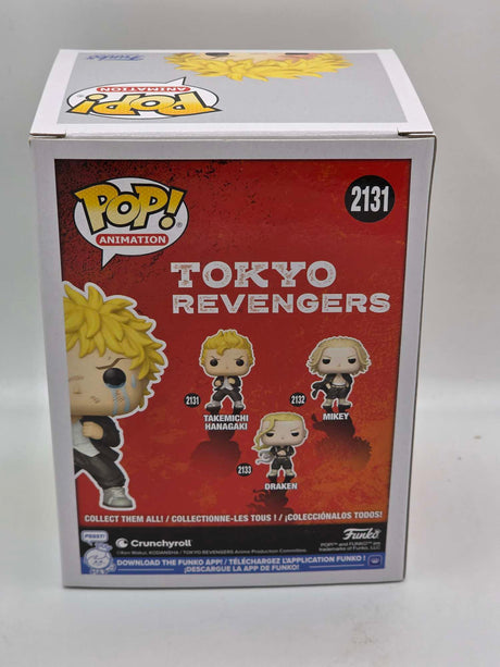 Funko Pop! Animation Tokyo Revengers TAKEMICHI HANAGAKI #2131 Limited Chase Edition