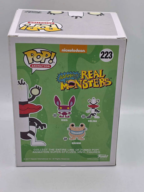 Damaged Box  | OBLINA | Aaahh!!! Real Monsters | Funko Pop Animation #223