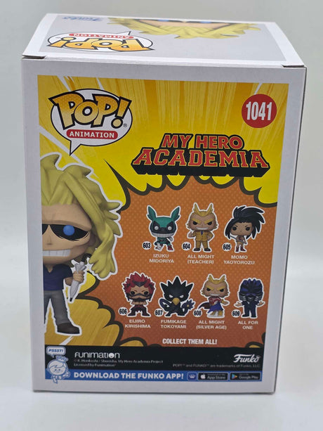 Damaged Box | ALL MIGHT WITH UMBRELLA | My Hero Academia | Funko Pop Animation #1041