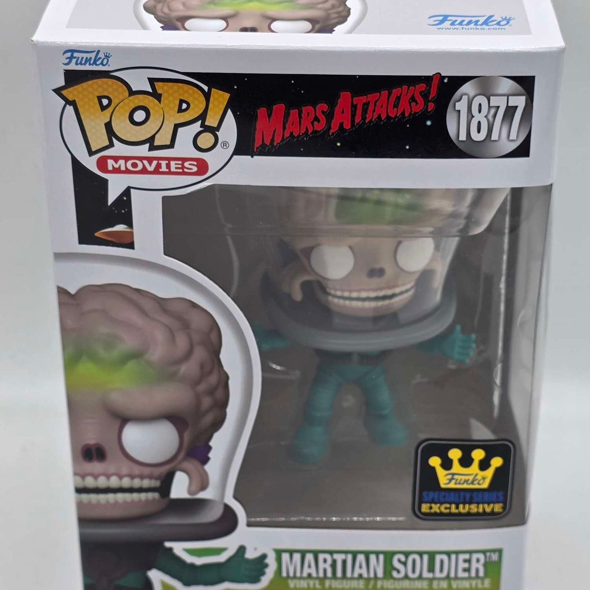 Slight Damaged Box | MARTIAN SOLDIER | Mars Attacks | Funko Pop Movies ...