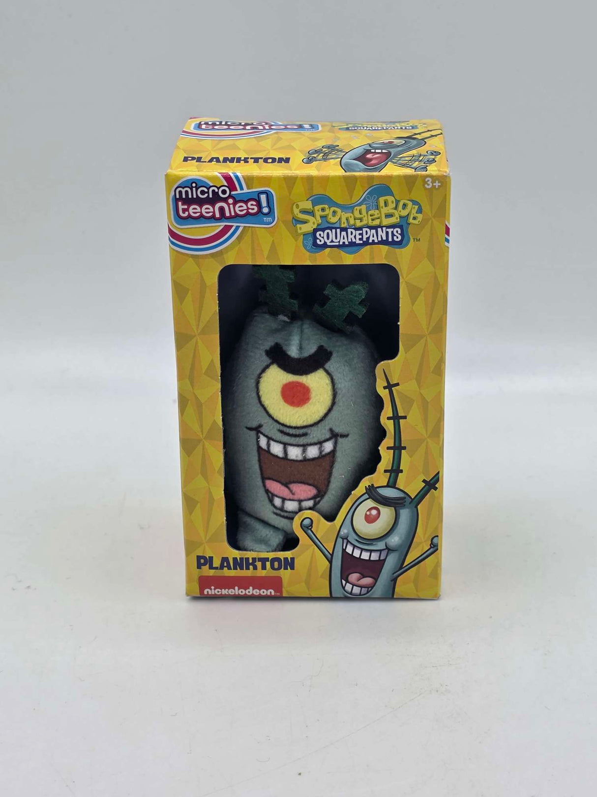 SPONGEBOB SQUAREPANTS  | Micro Teenies | 3 INCH Plush | Collectable Toy | CHOOSE YOUR CHARACTER