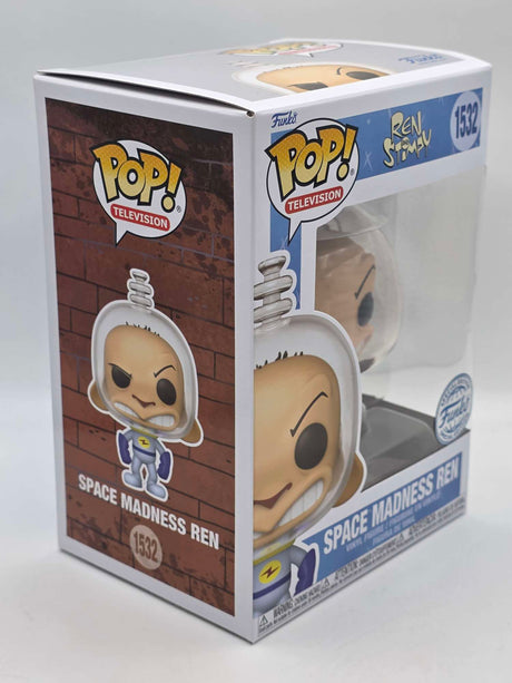 Slight Damaged Box | SPACE MADNESS REN | Ren & Stimpy | Funko Pop Television #1532