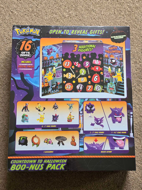 16 DAY POKEMON COUNTDOWN | Jazwares | Halloween Boo-Nus Calendar