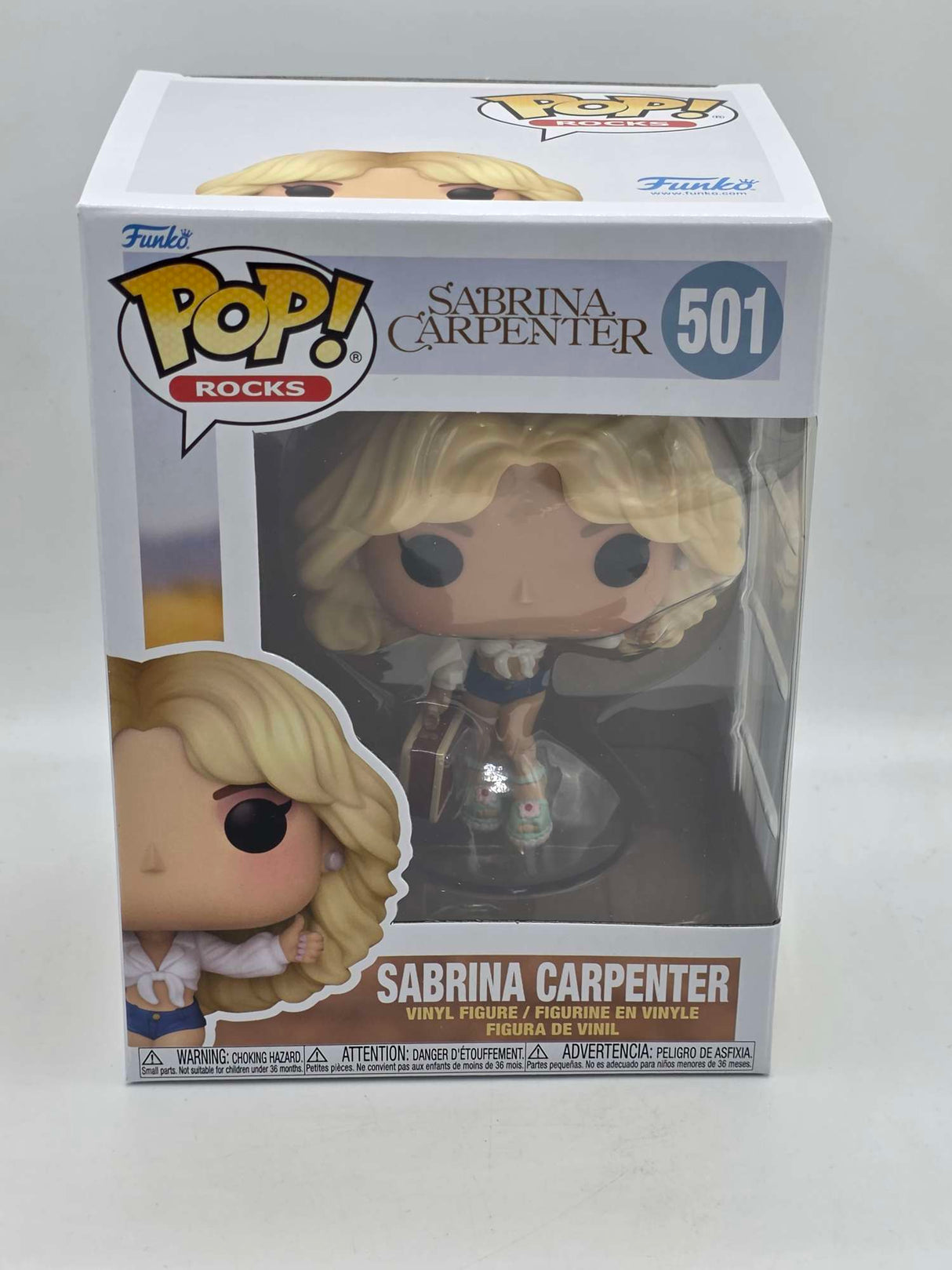 SABRINA CARPENTER (MANCHILD) | Funko Pop Rocks #501