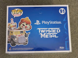 Slight Damaged Box | SWEET TOOTH & ICE CREAM TRUCK | PlayStation Twisted Metal | Funko Pop Rides #91