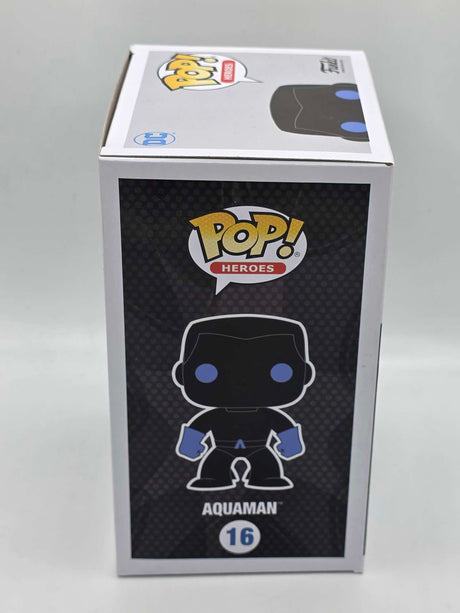 Damaged Box | AQUAMAN (SILHOUETTE) | DC Super Heroes | Funko Pop Heroes #16