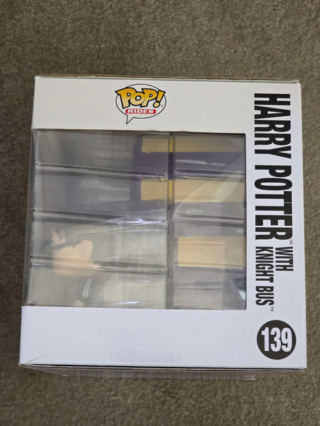 Slight Damaged Box | HARRY POTTER WITH KNIGHT BUS | Funko Pop Rides Super Deluxe #139