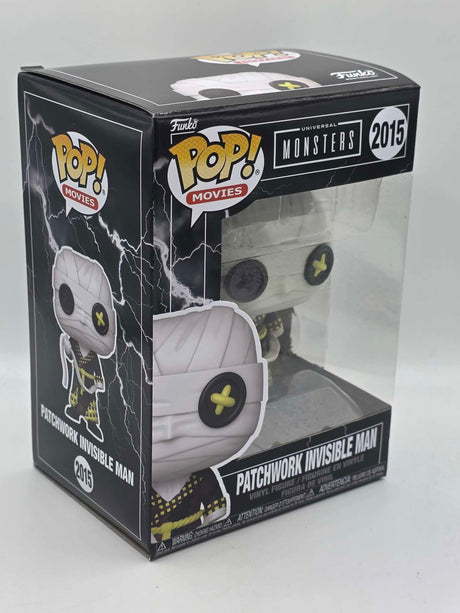 Funko Pop! Movies Universal Monsters PATCHWORK INVISIBLE MAN Vinyl Figure #2015