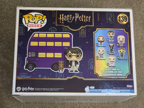 Slight Damaged Box | HARRY POTTER WITH KNIGHT BUS | Funko Pop Rides Super Deluxe #139
