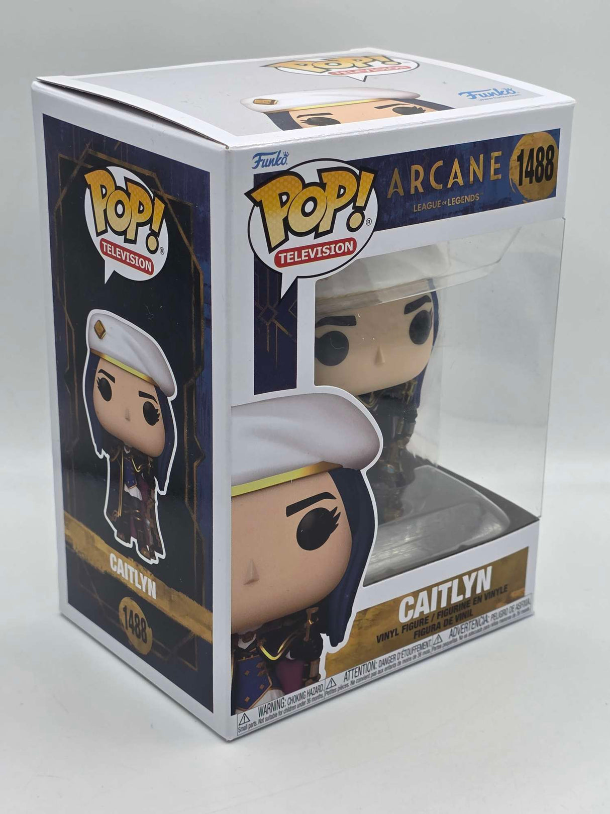 Damaged Box | CAITLYN | Arcane League of Legends | Funko Pop Television #1488