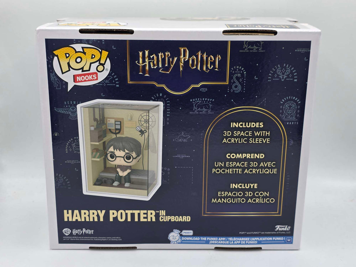 HARRY POTTER IN CUPBOARD | Funko Pop Nooks