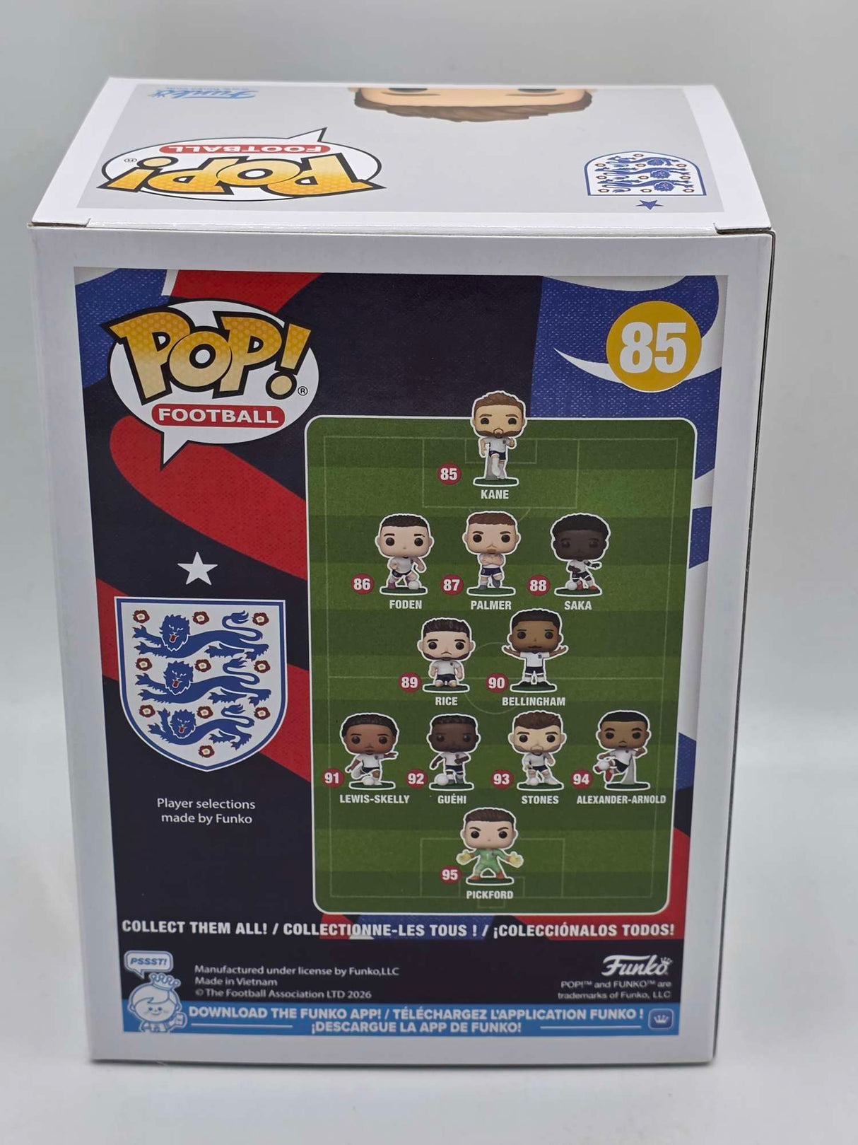 Funko Pop! Football England HARRY KANE #85