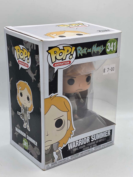 Damaged Box | WARRIOR SUMMER | Rick and Morty | Funko Pop Animation #341