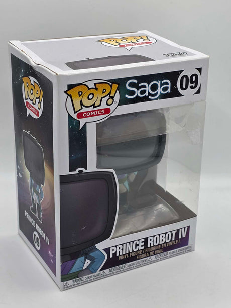 Damaged Box | PRINCE ROBOT IV | Saga | Funko Pop Comics #09
