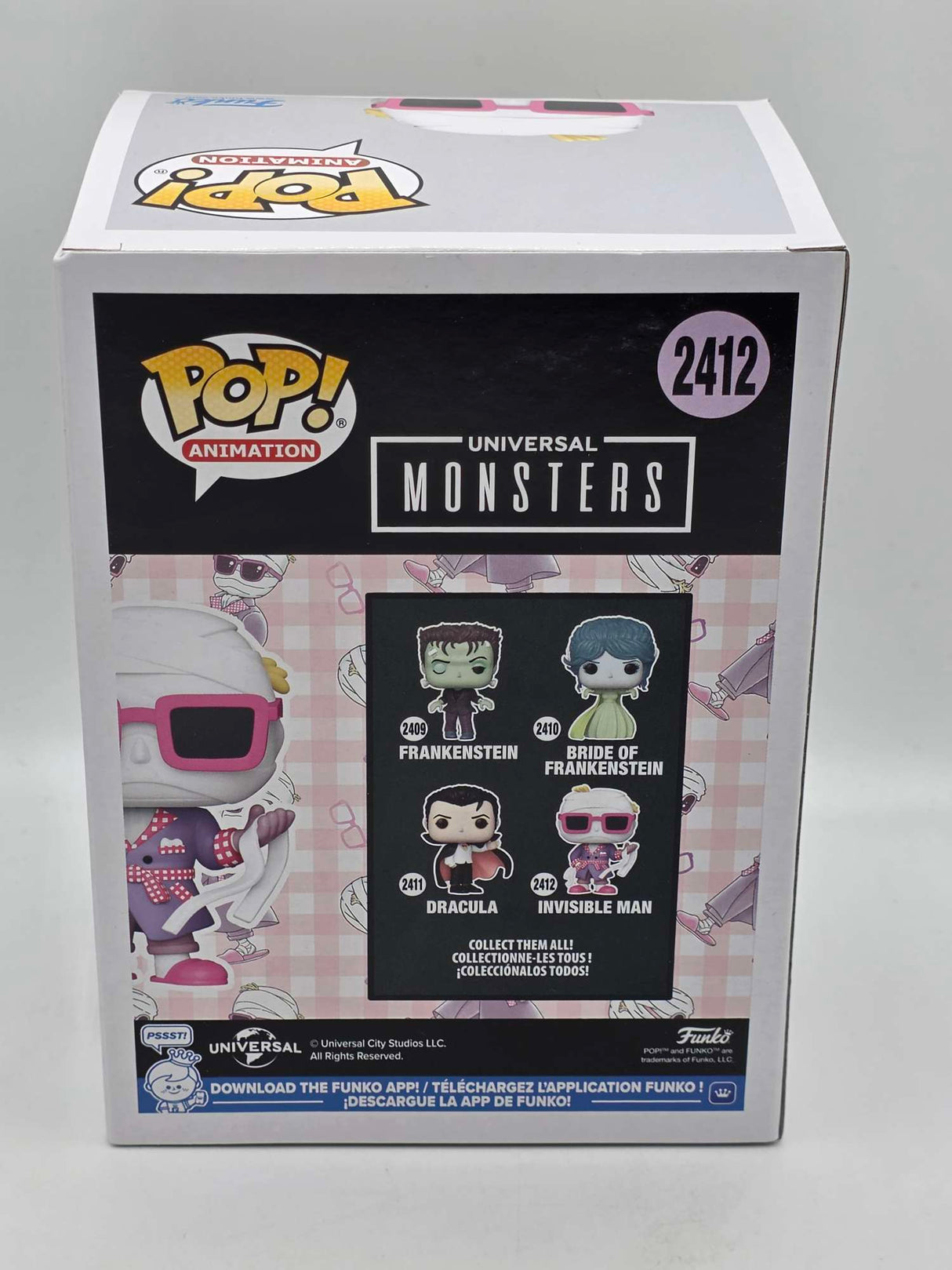 INVISIBLE MAN (ANIME) | Universal Monsters | Funko Pop! Animation | #2412