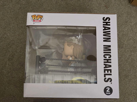 Slight Damaged Box | Funko Pop WWE Moments | Triple H and Shawn Michaels Ring | 2 Pack