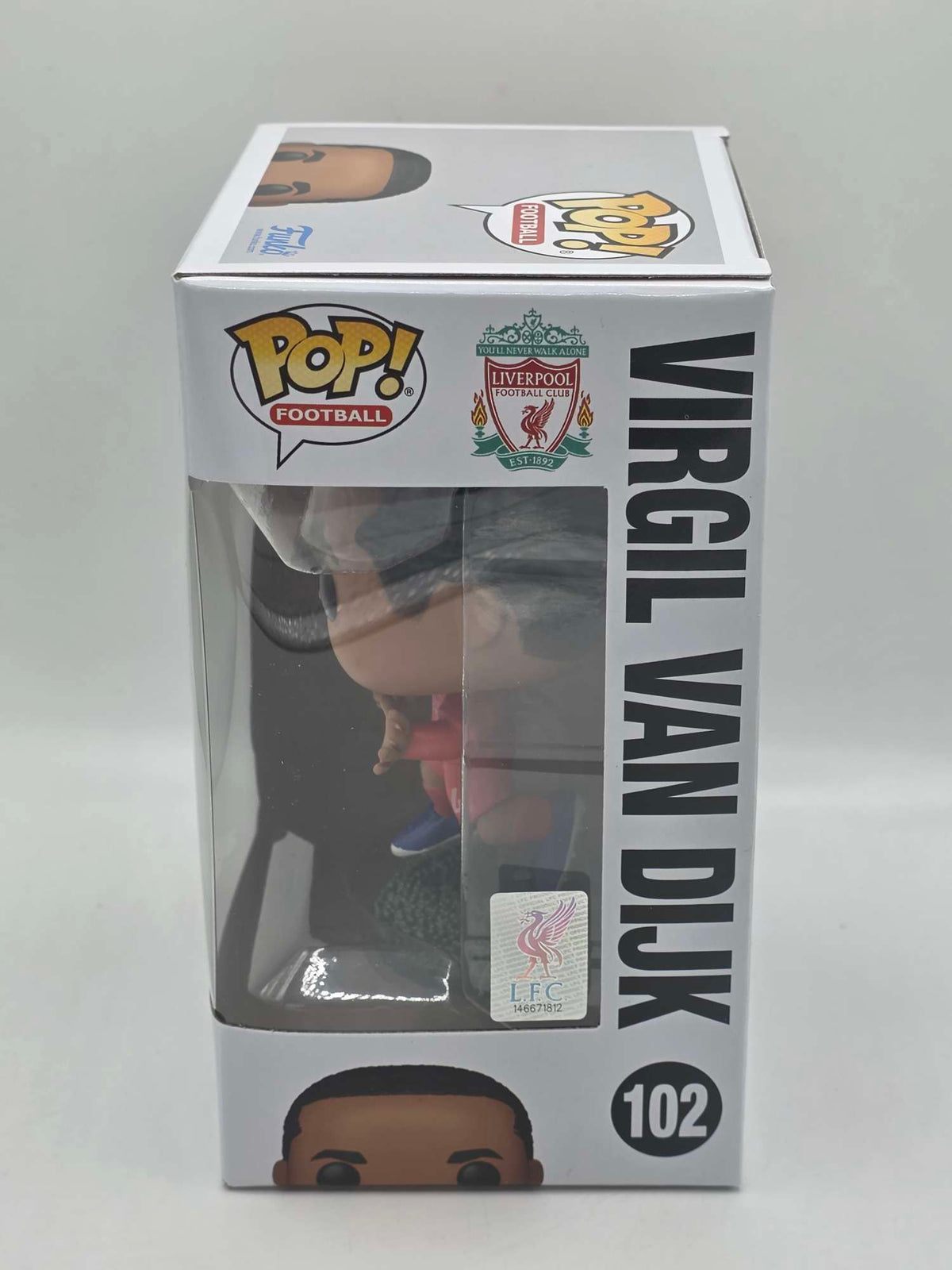 VIRGIL VAN DIJK (LEAPING)  | Liverpool | Funko Pop Football #102