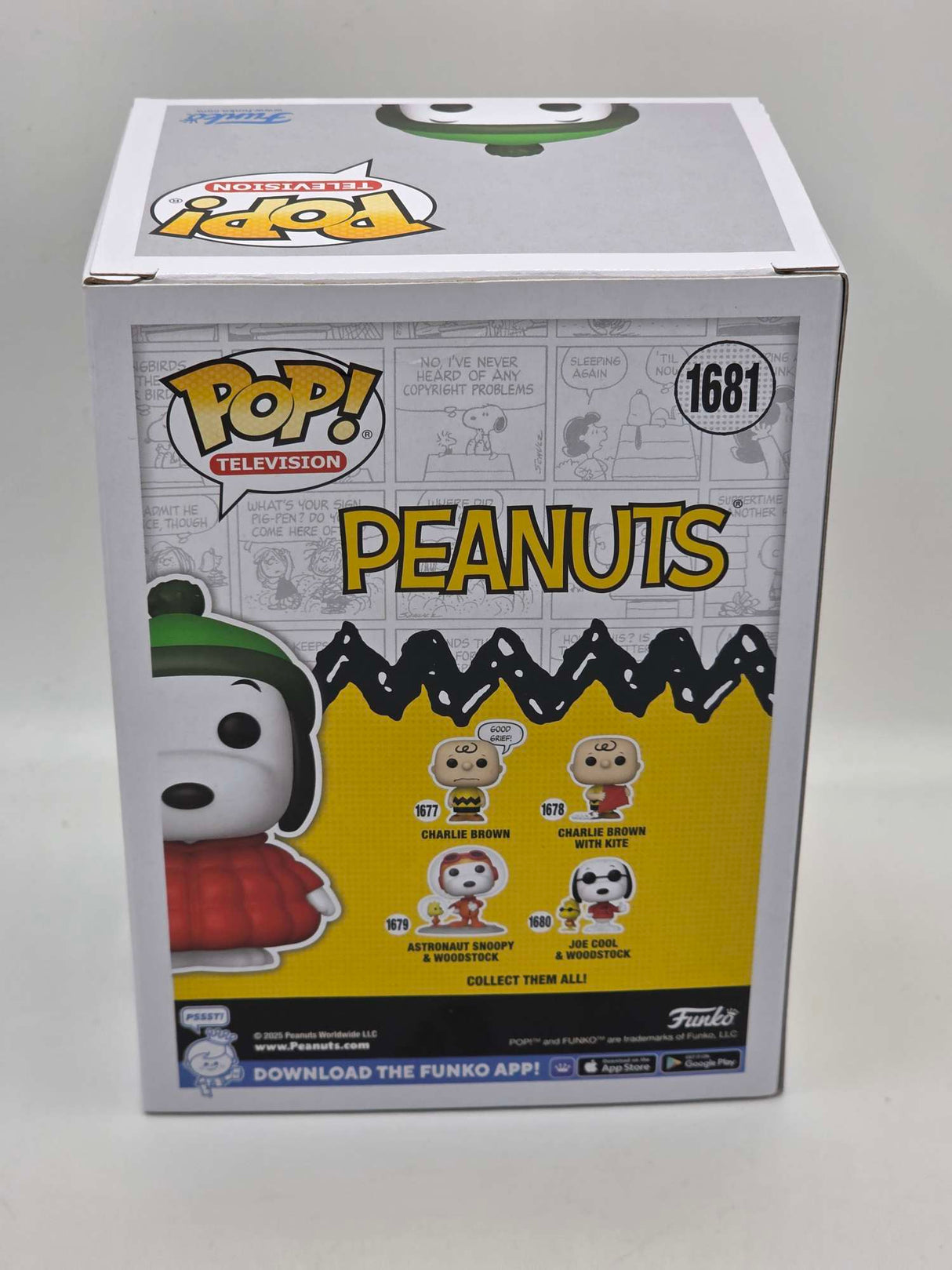 Damaged Box | SNOOPY (RED COAT) | Funko Pop Television #1681