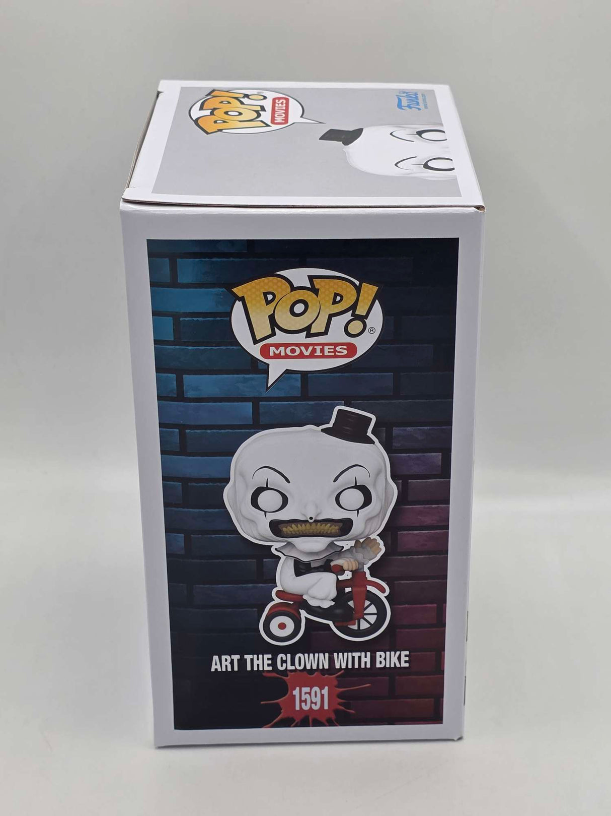 Slight Damaged Box | ART THE CLOWN WITH BIKE | Terrifier | Funko Pop Movies #1591