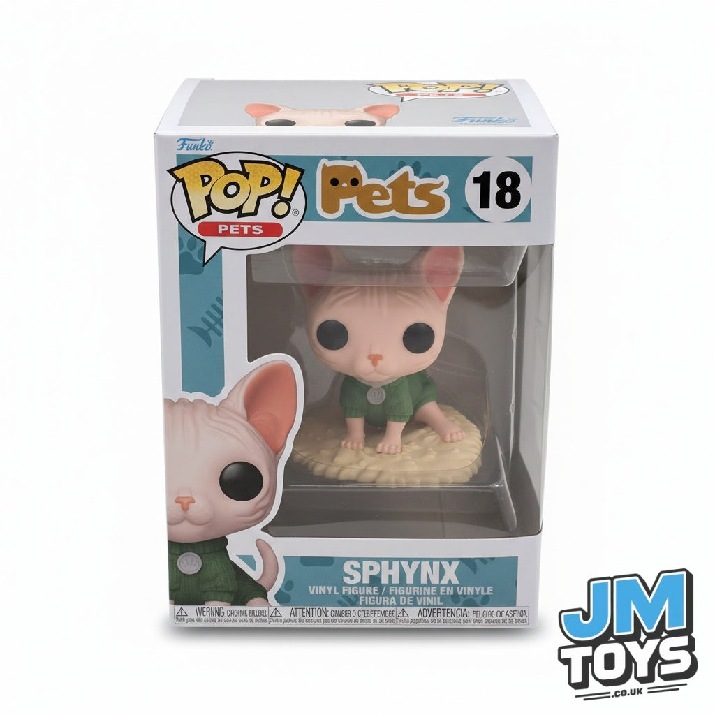 Funko Pop! Pets: Sphynx (with Jumper) #18