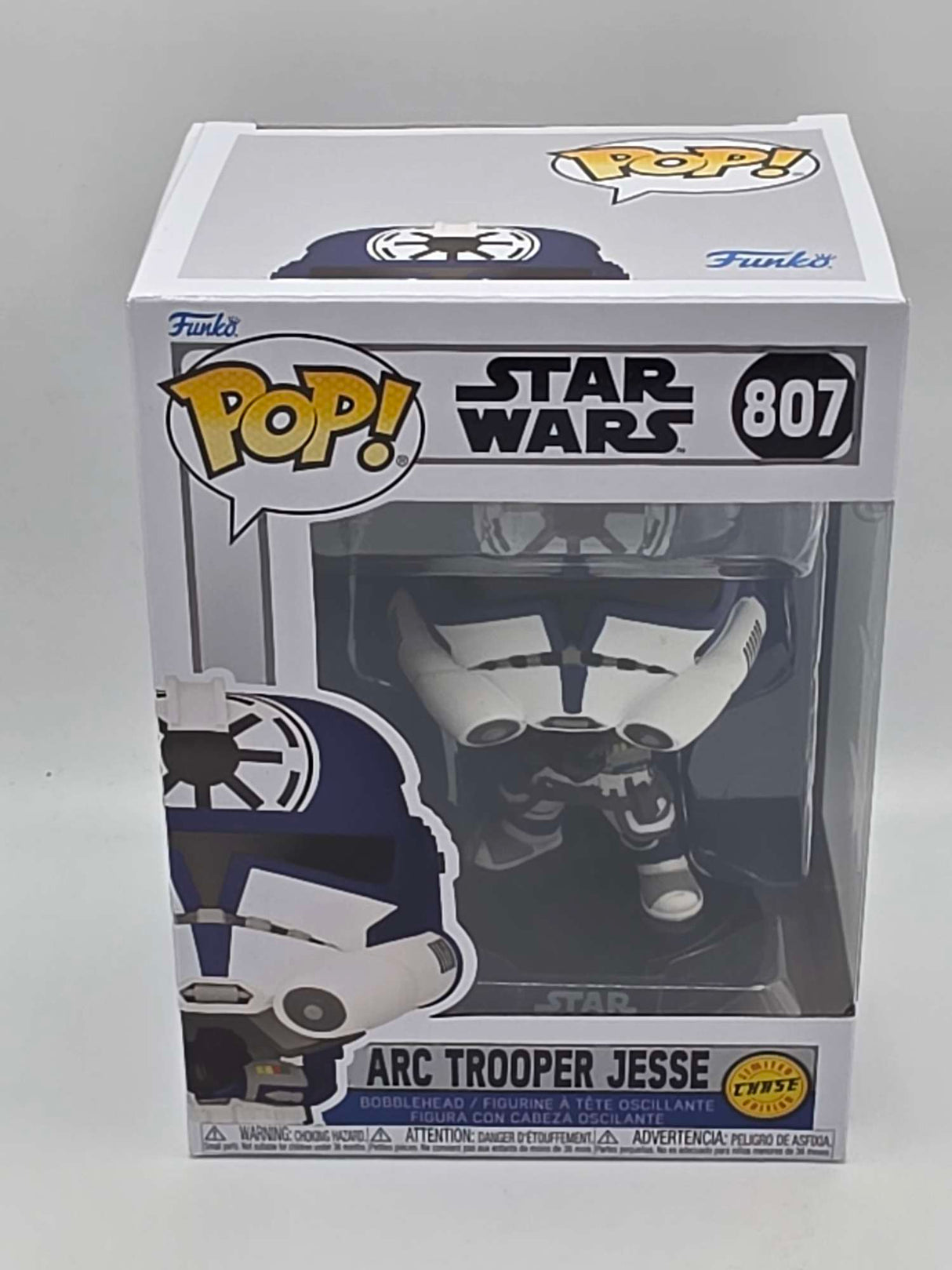 ARC TROOPER JESSE (WITH HELMET) | The Clone Wars | Funko Pop Star Wars #807 | CHASE