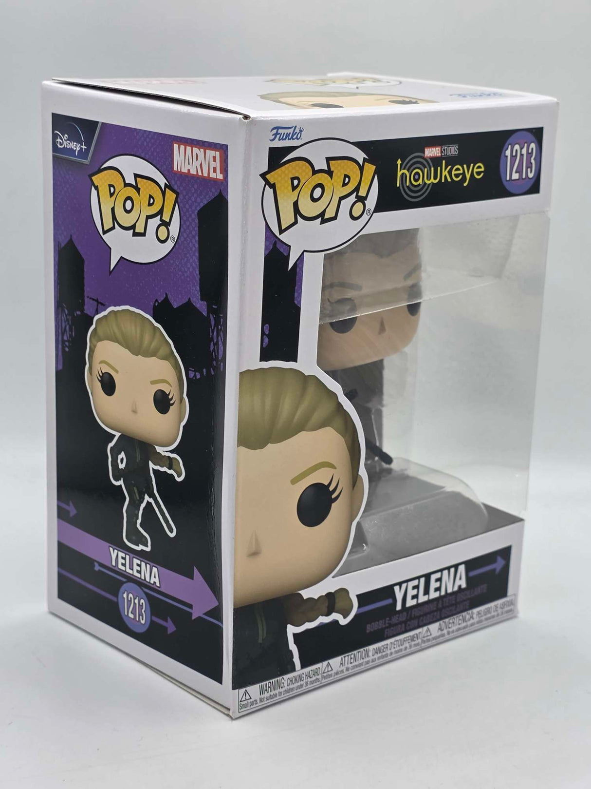 Damaged Box | YELENA | Hawkeye | Funko Pop Marvel #1213