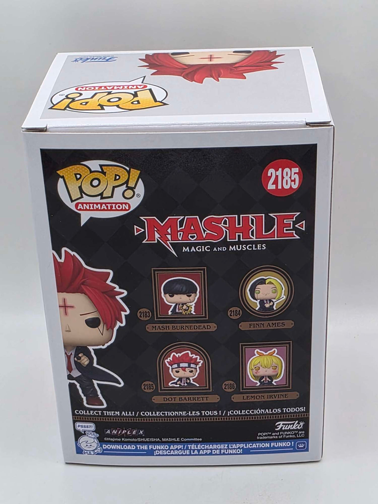 Funko Pop! Animation Mashle DOT BARRETT WITHOUT HEADBAND Chase #1485