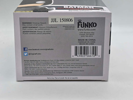 Slight Damaged Box | BATMAN DETECTIVE MODE  | Arkham Asylum | Funko Pop Heroes #52