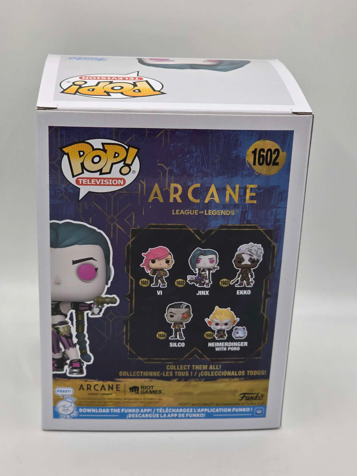 JINX | Arcane League of Legends | Funko Pop Television #1602