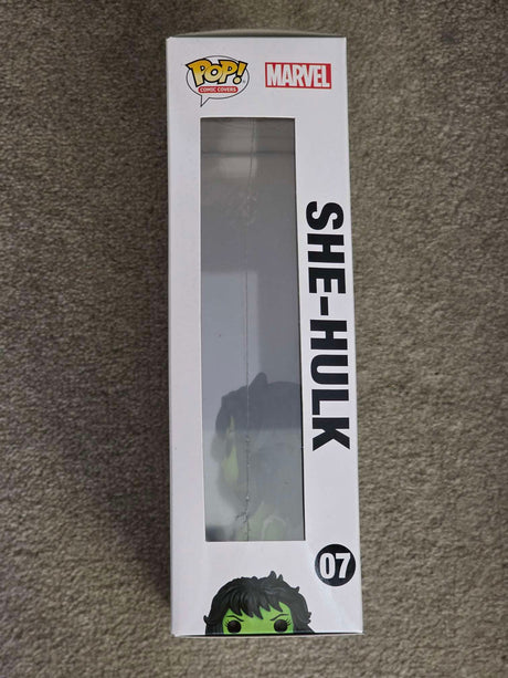 Slight Damaged Box | SHE-HULK | Funko Pop Comic Covers | Marvel #07