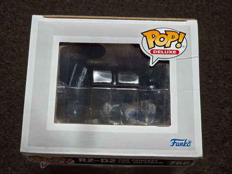 Slight Damaged Box | R2-D2 WITH PRINCESS LEIA HOLOGRAM | Funko Pop Star Wars #766