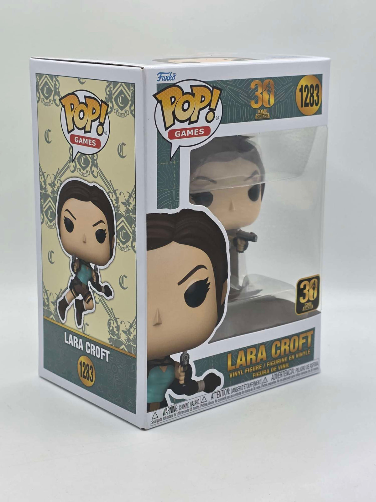 LARA CROFT (LEAPING) | Tomb Raider 30th Anniversary | Funko Pop! Games #1283