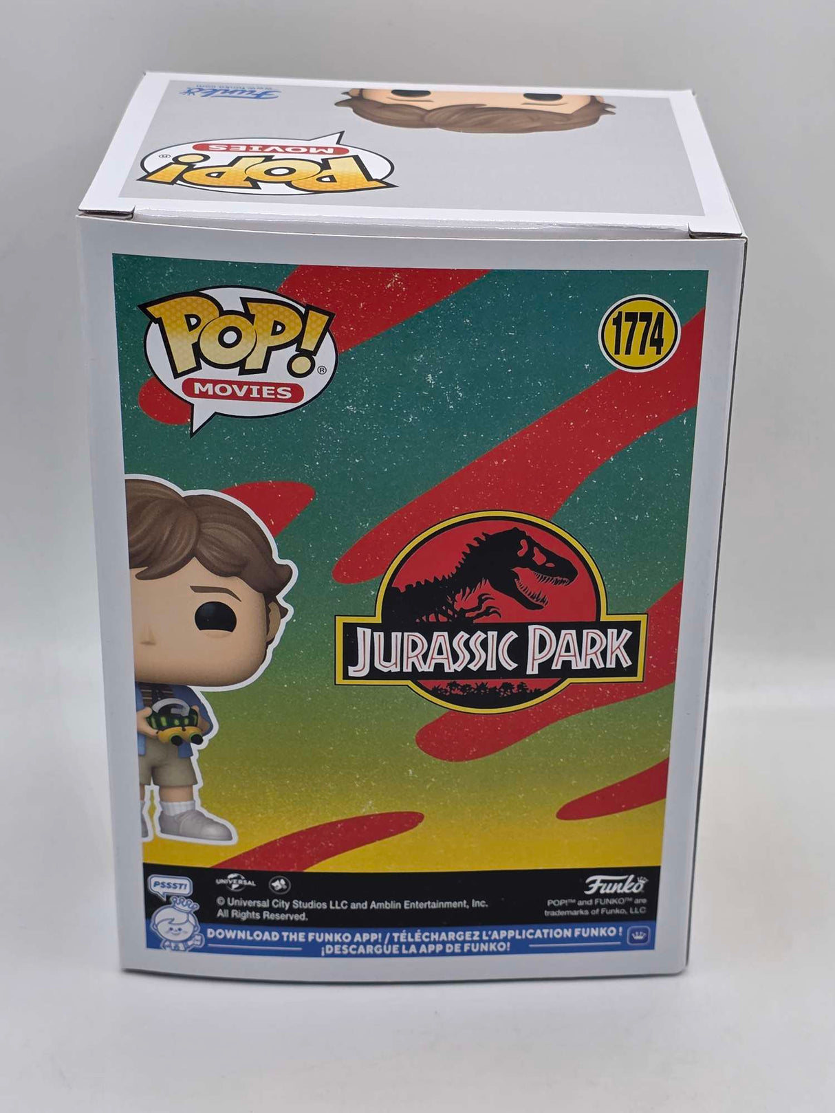 TIM MURPHY (WITH GOGGLES) | Jurassic Park | Funko Pop Movies #1774