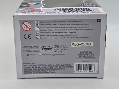 Slight Damaged Box | QUAILDOG | Doug | Funko Pop Disney #414