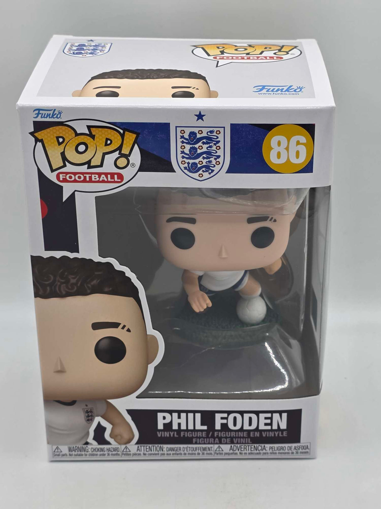 Funko Pop! Football England PHIL FODEN Vinyl Figure #86