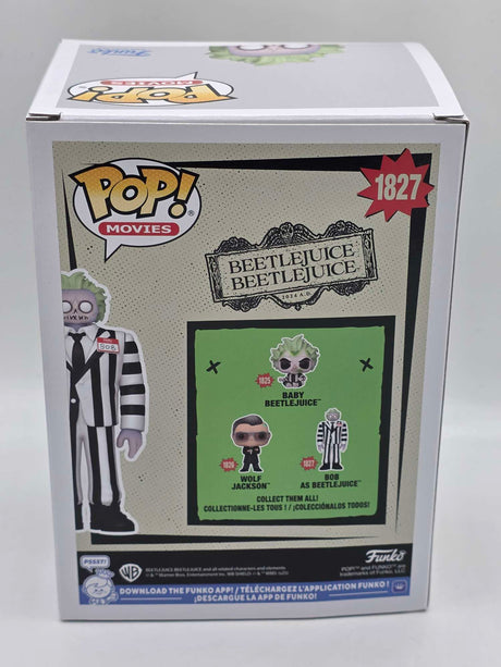 BOB AS BEETLEJUICE | Beetlejuice Beetlejuice | Funko Pop Movies #1827