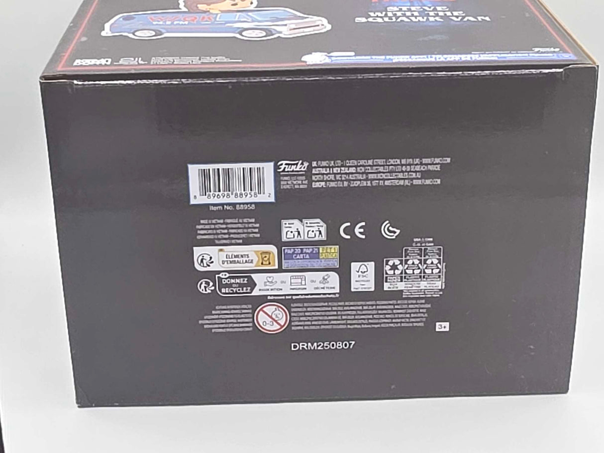 Damaged Box | STEVE WITH THE SQUAWK VAN | Stranger Things | Funko Rides #138