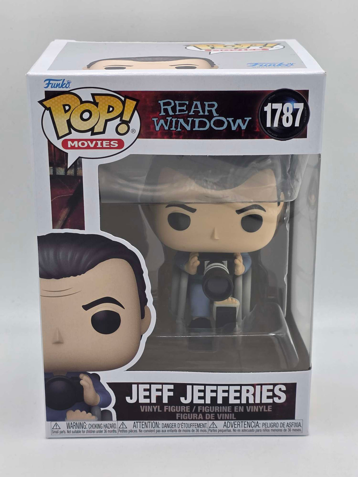JEFF JEFFERIES | Rear Window  | Funko Movies #1787
