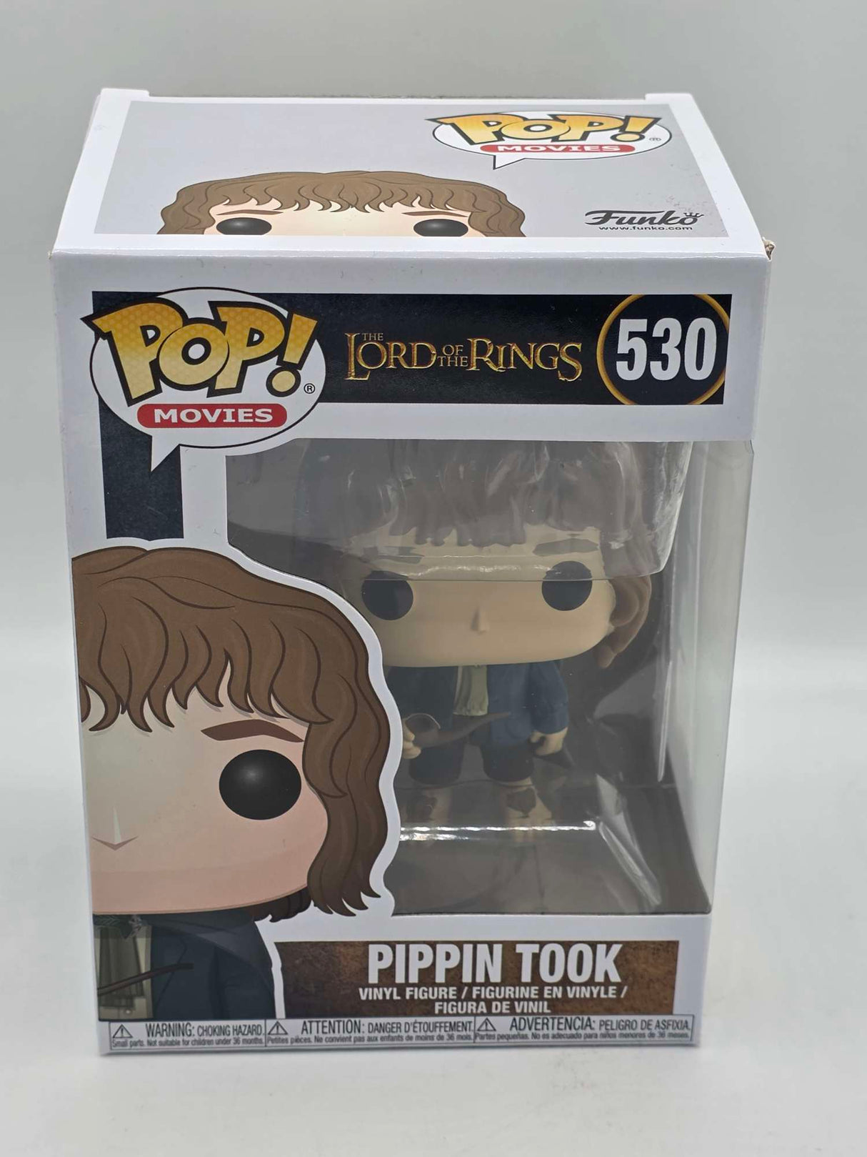 Slight Damaged Box | PIPPIN TOOK | Lord of The Rings | Funko Movies #530