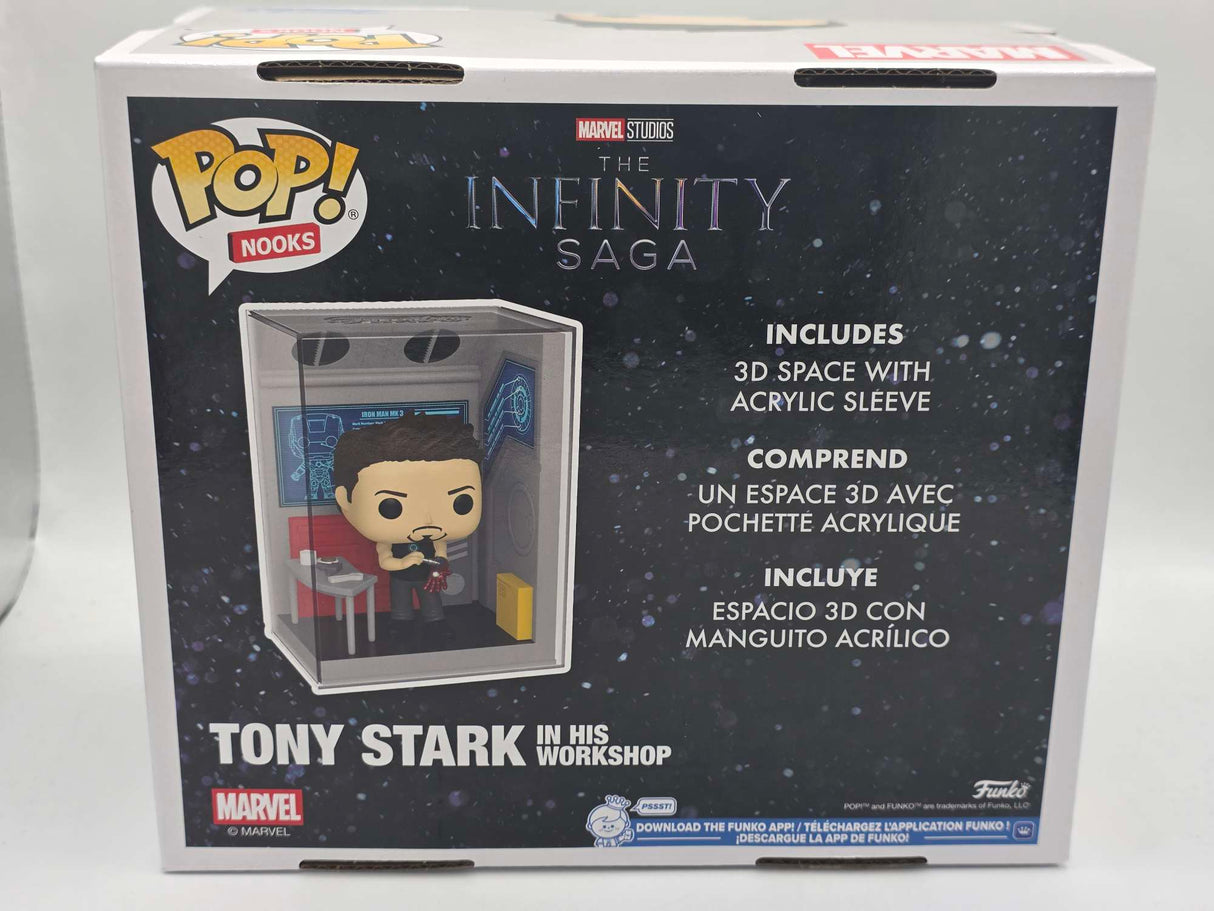 TONY STARK IN HIS WORKSHOP | Funko Pop Nooks