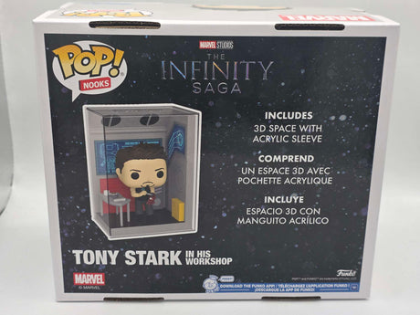 TONY STARK IN HIS WORKSHOP | Funko Pop Nooks