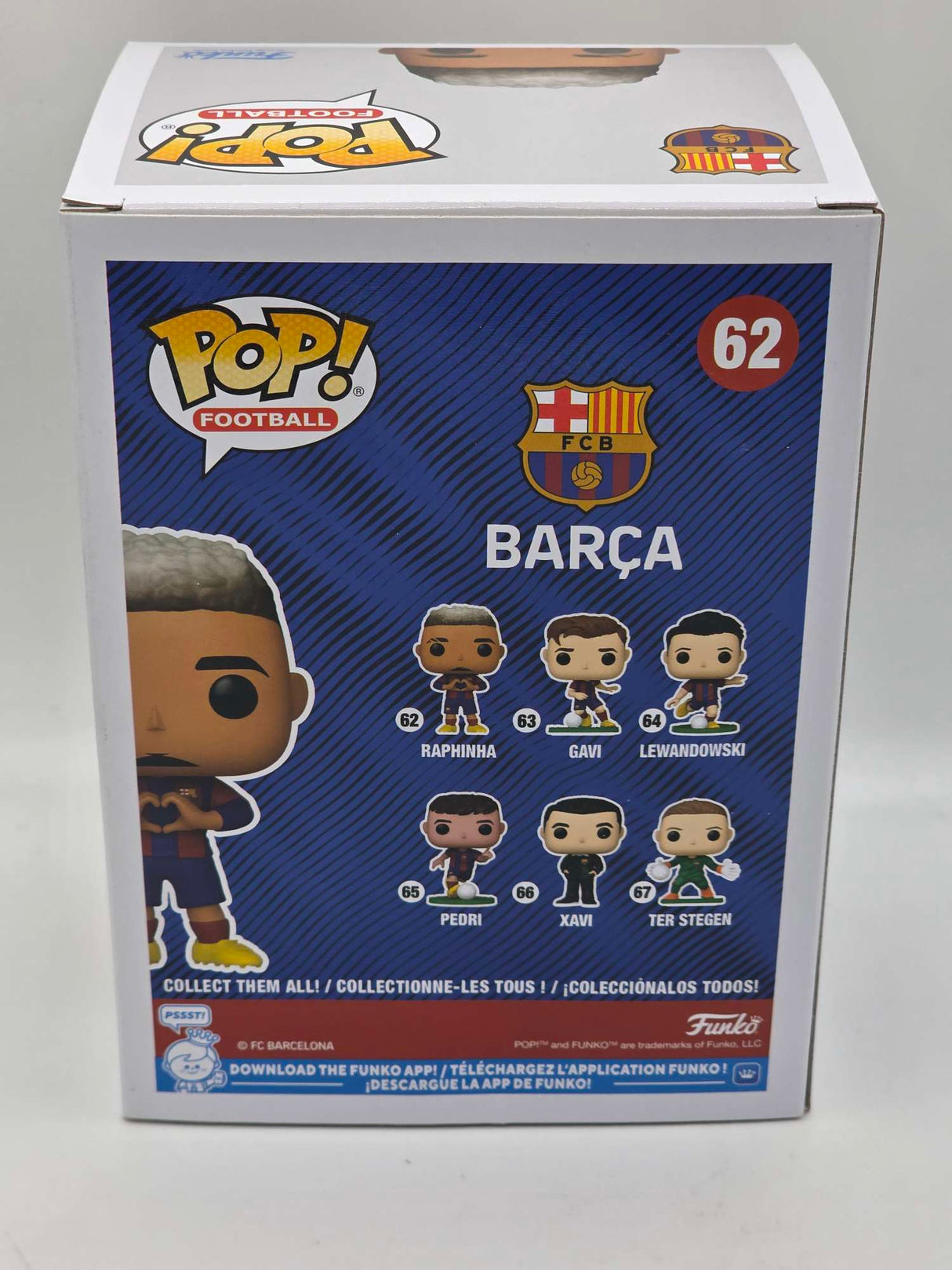 RAPHINHA | Barcelona | Funko Pop Football #62